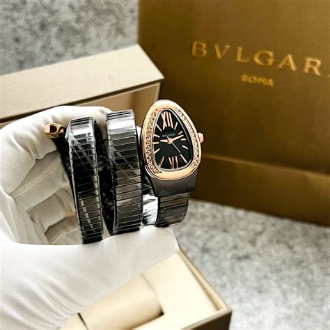 bvlgari carbon gold watch replica|bvlgari serpenti watch first copy.